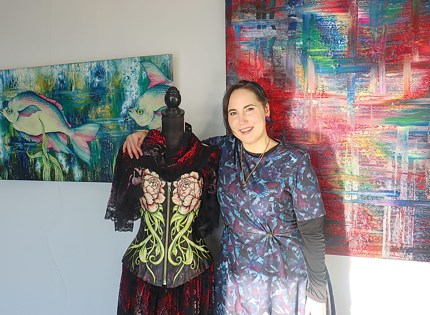 Stepping into the world of wearable art