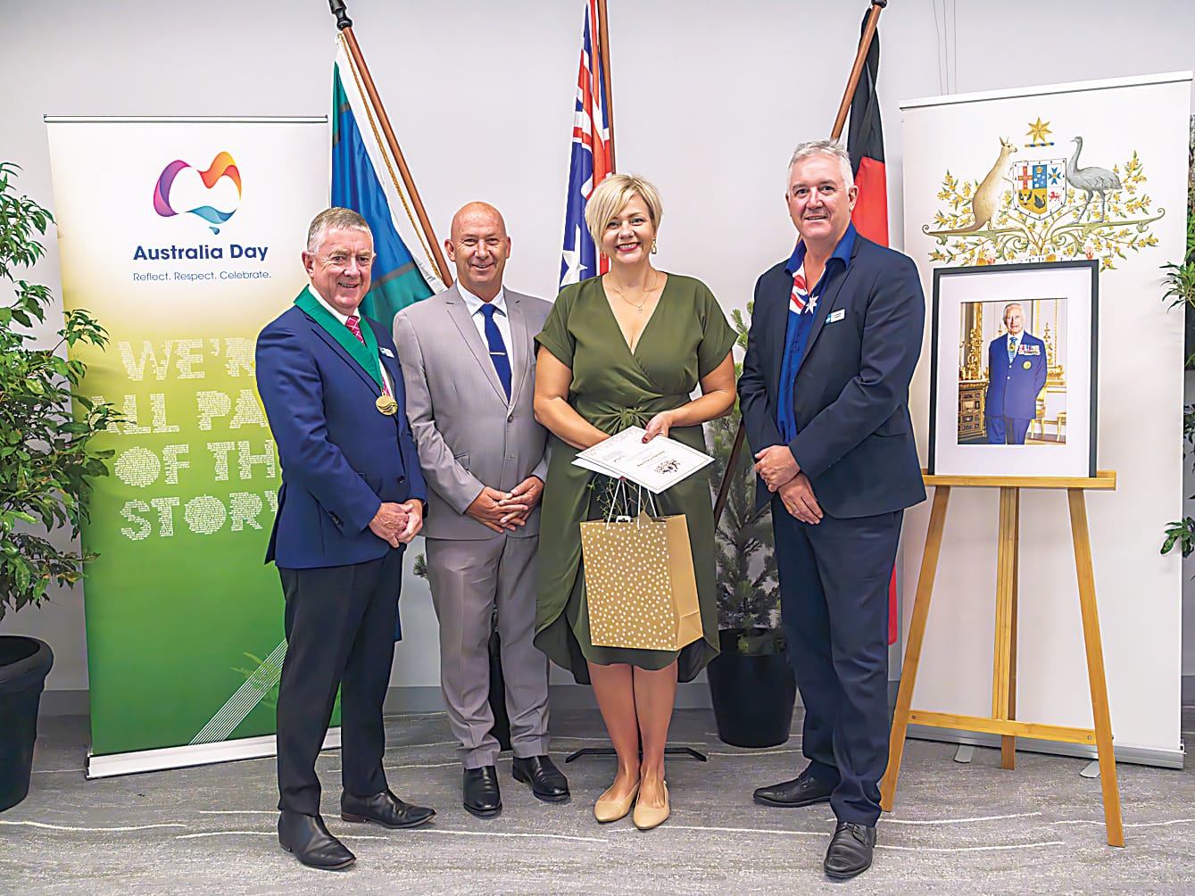 Citizens celebrate new home