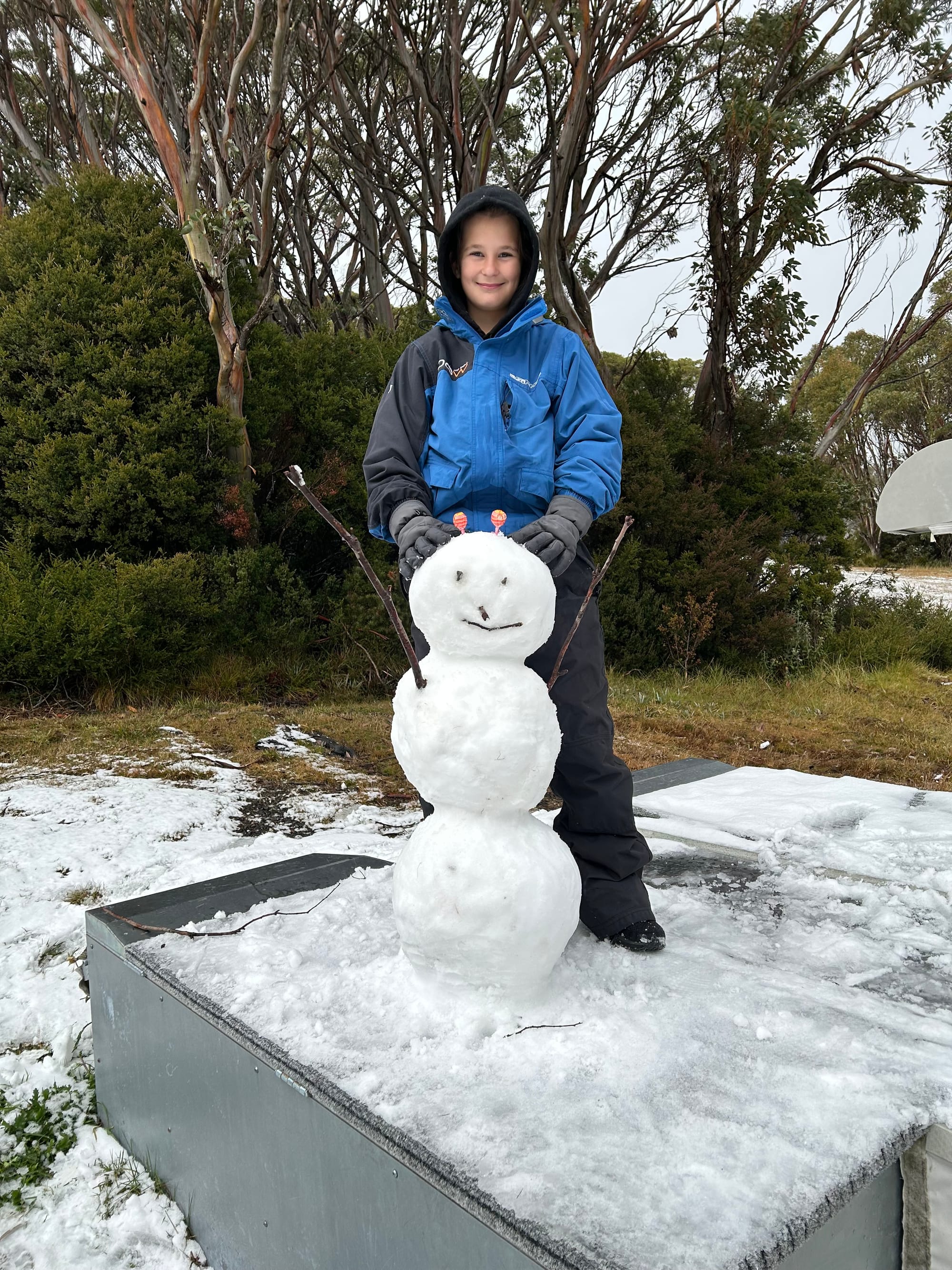 Hayley Gwynne-Duncan from Eltham visited Mt Baw Baw on opening weekend.
