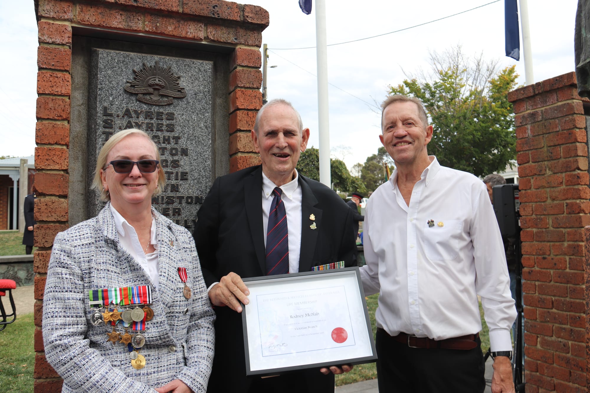 Anzac Day in Drouin - 2025