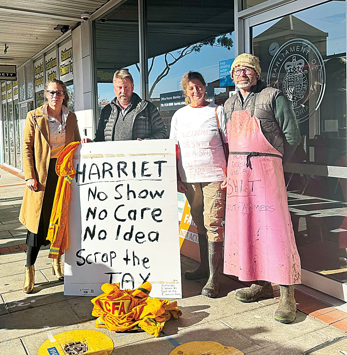 Warragul rally to axe the tax