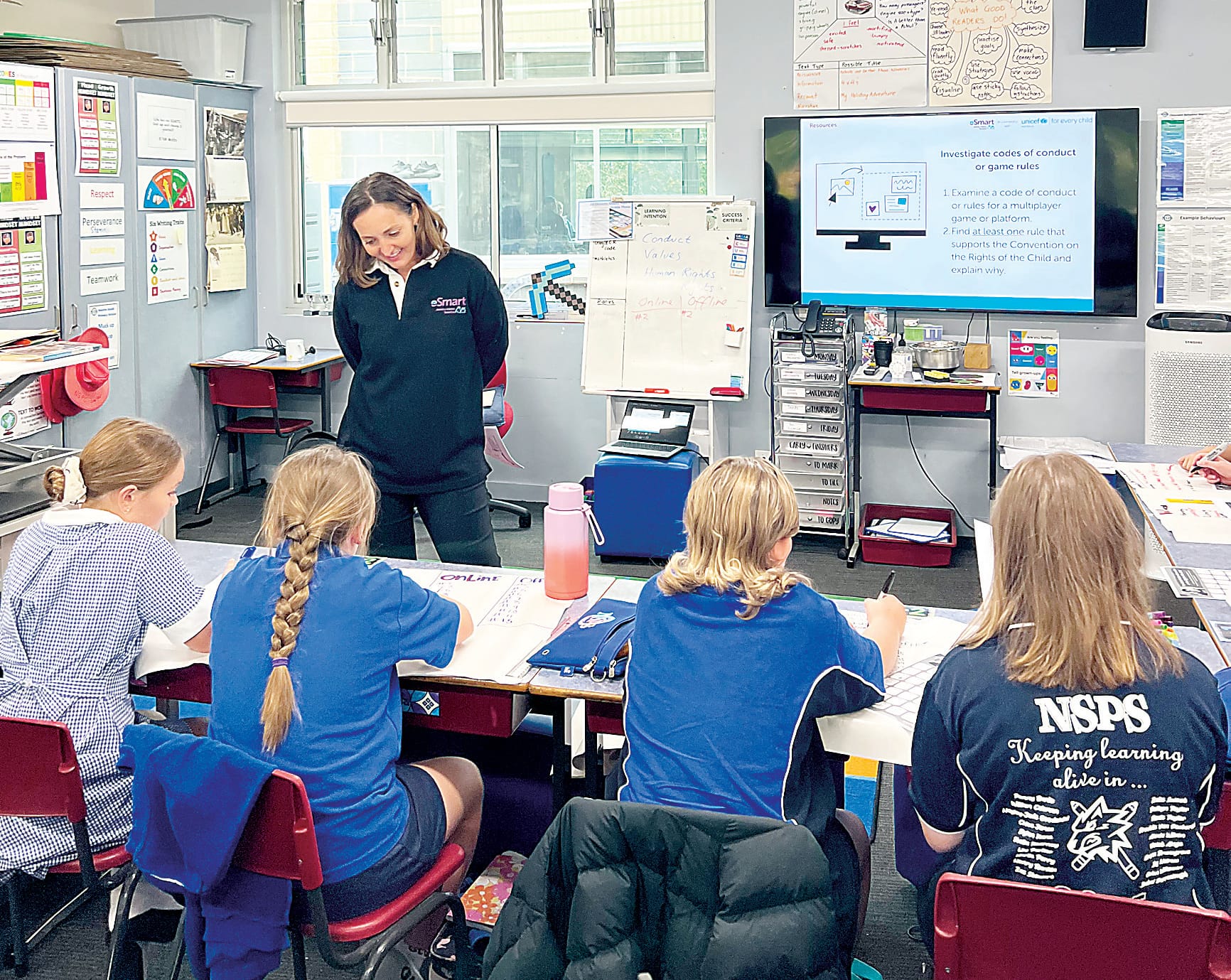 Students learn to be eSmart