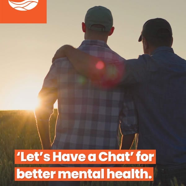 Let's chat about mental health