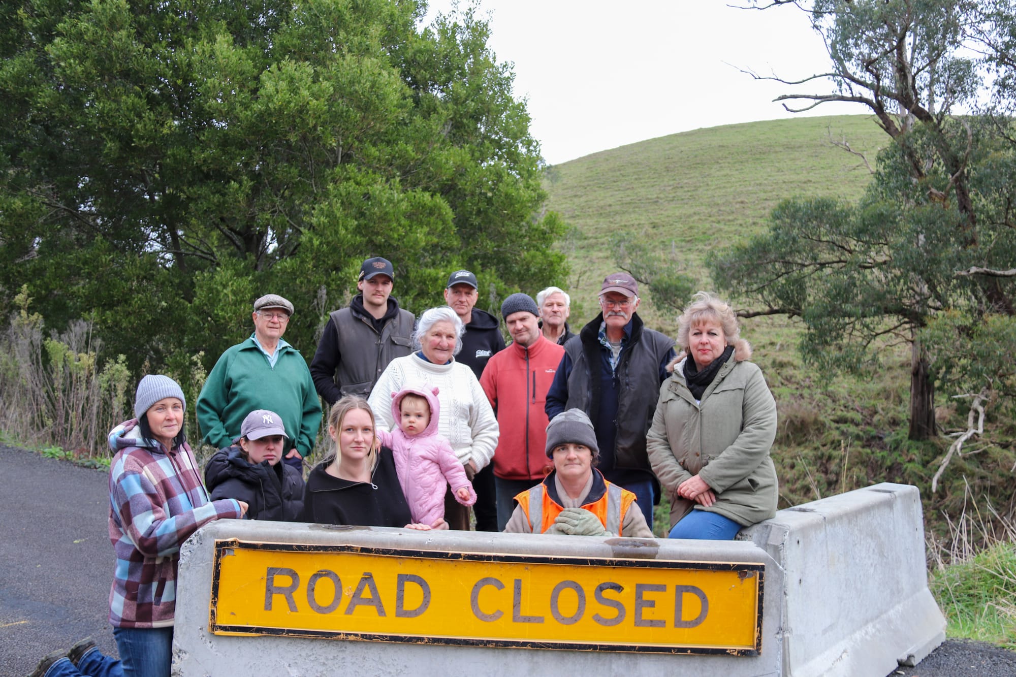 Works underway on Main South Rd
