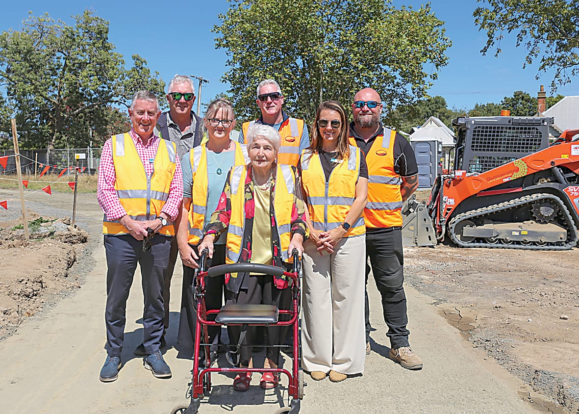 Works underway at Rollo St Park