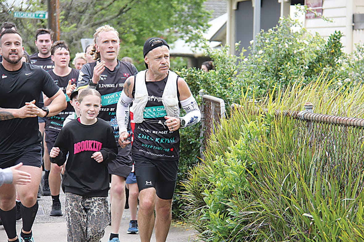 Community is secret weapon to help Jason run for mental health