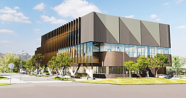 Minor works begin for new library