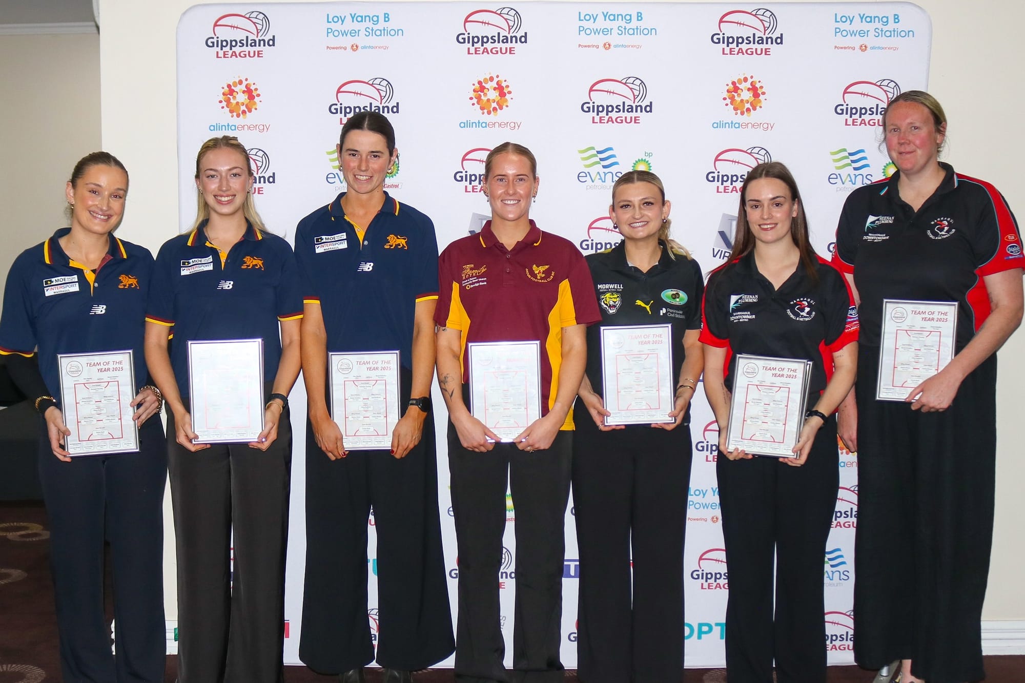 Gulls dominate team of the year