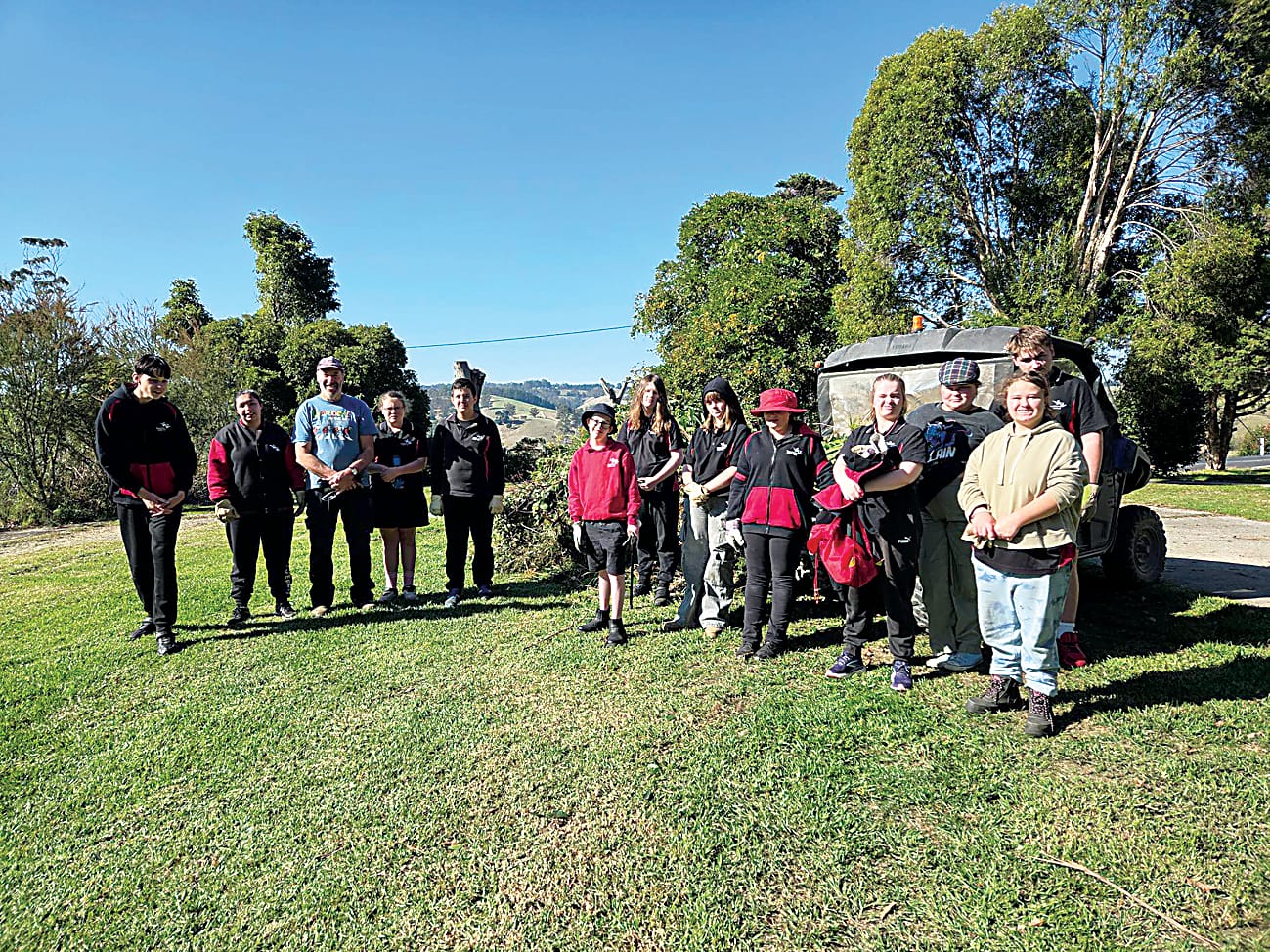 Students provide valued help at Tetoora Road