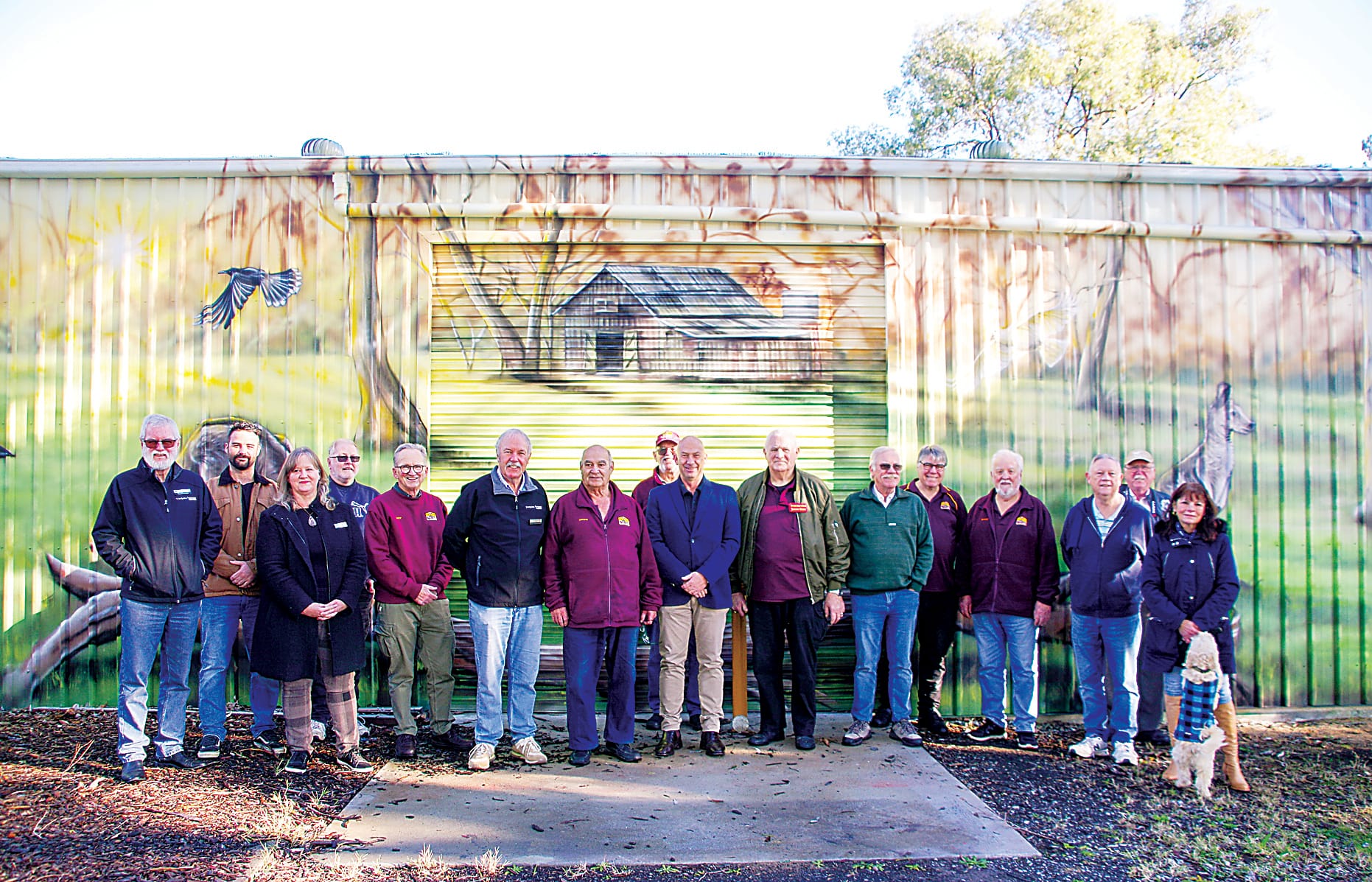 Mural showcases natural environment