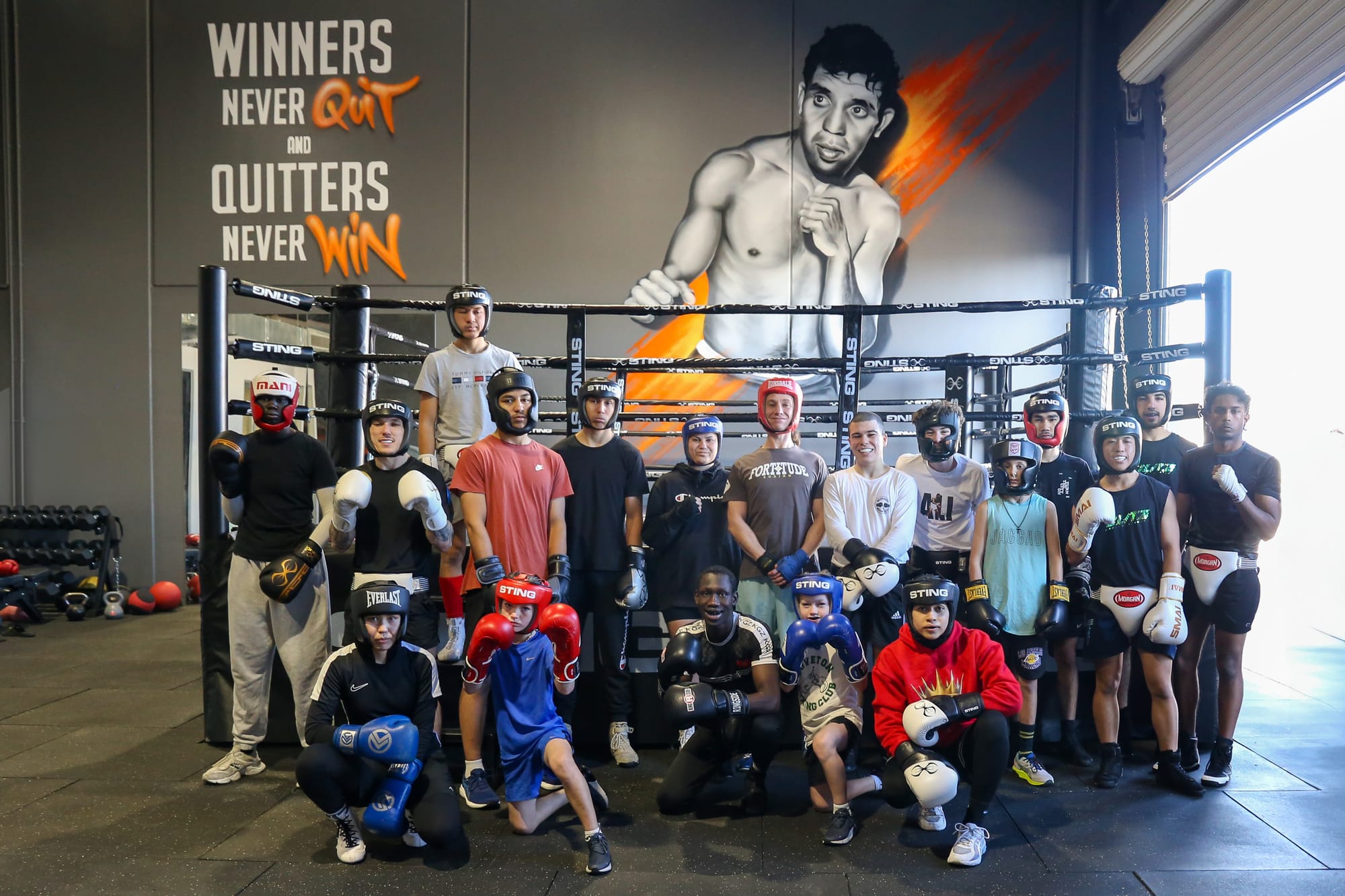 From car headlights to a home for boxing