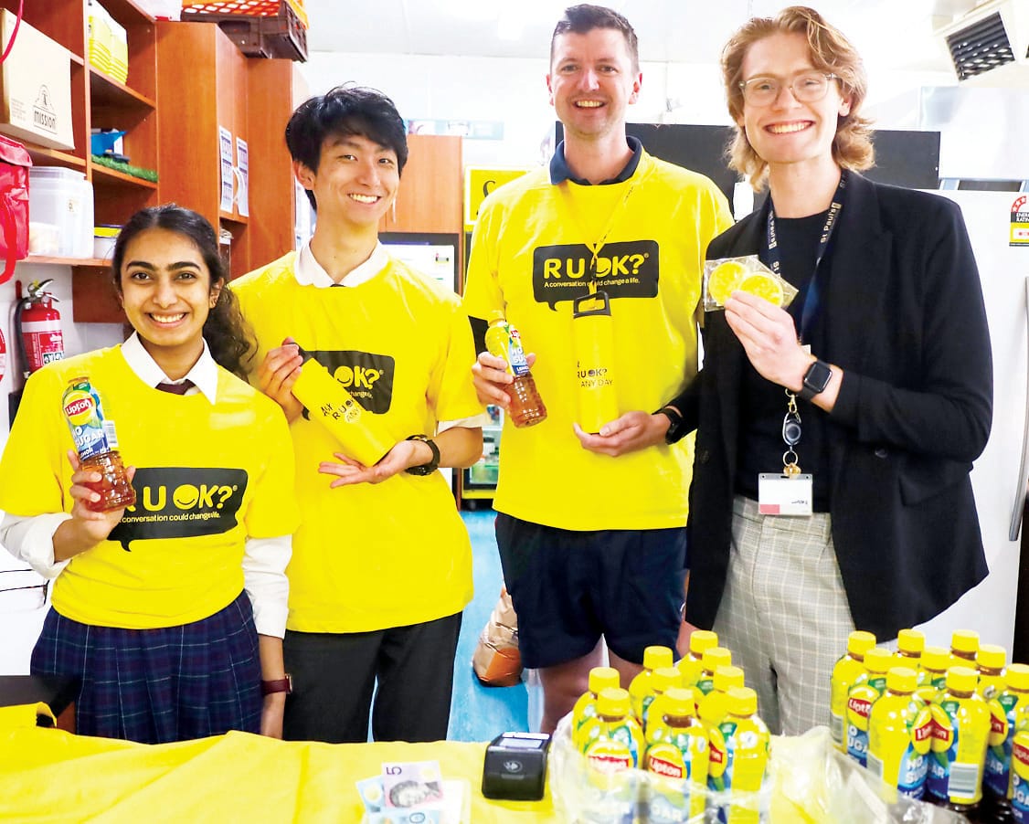 Go yellow for mental health