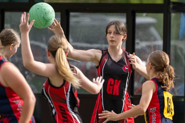 Netball Monday Night Mixed (U13's) - Dancing Gulls Vs. Warranor Jade - 10.02.2025