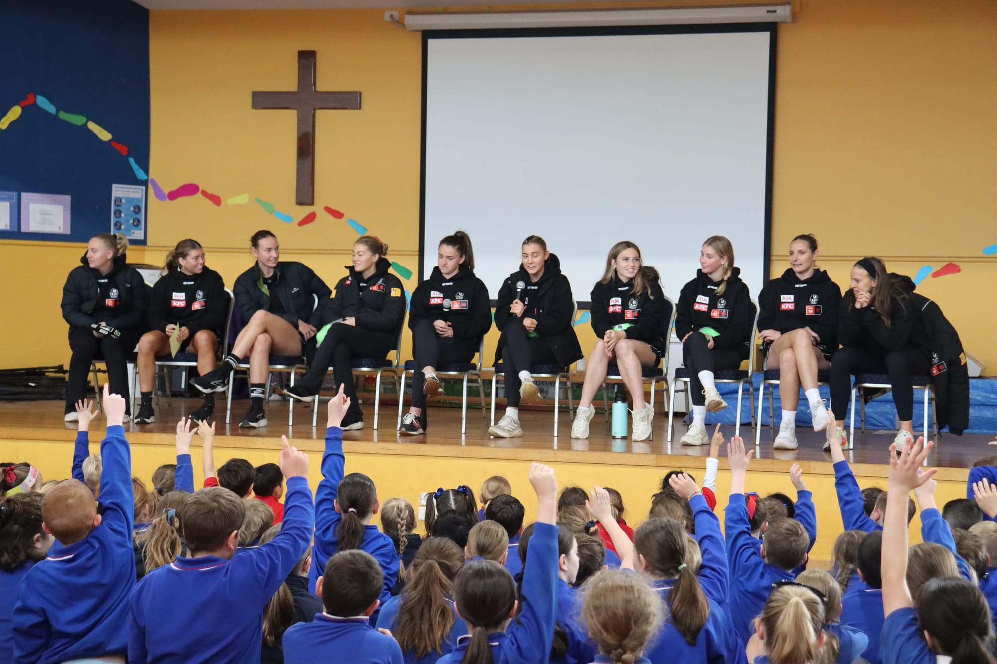 Collingwood AFLW Visit