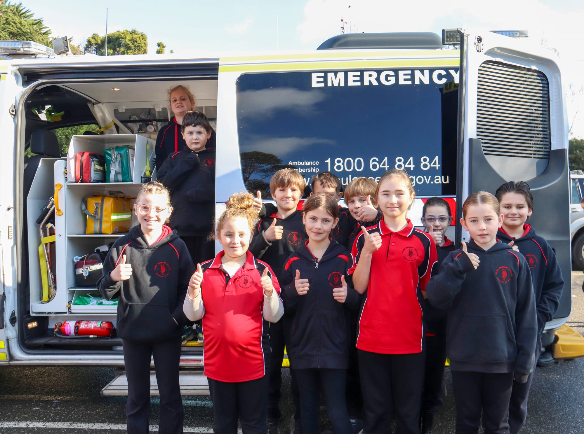 Thank a First Responder Day at Nilma Primary School