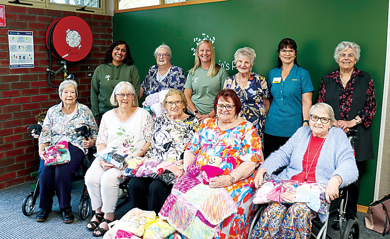 Knitting Nannies donate