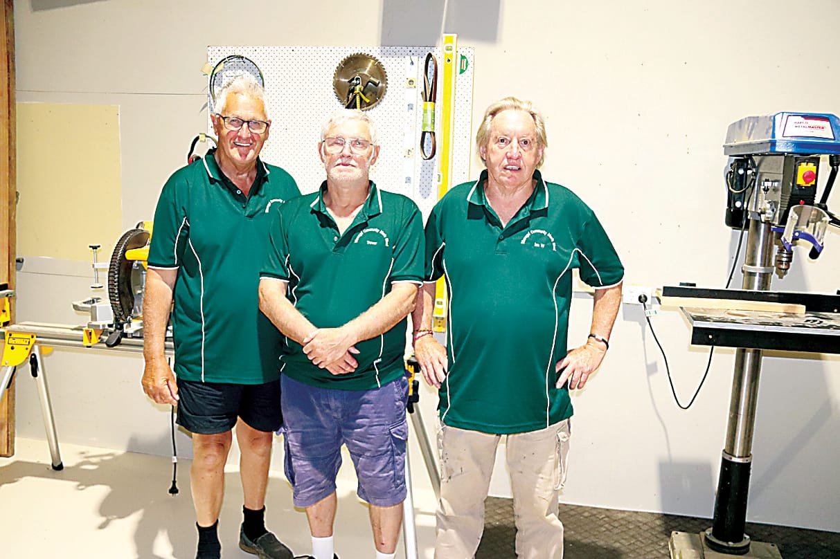 Friendship and handiwork combine at men's shed