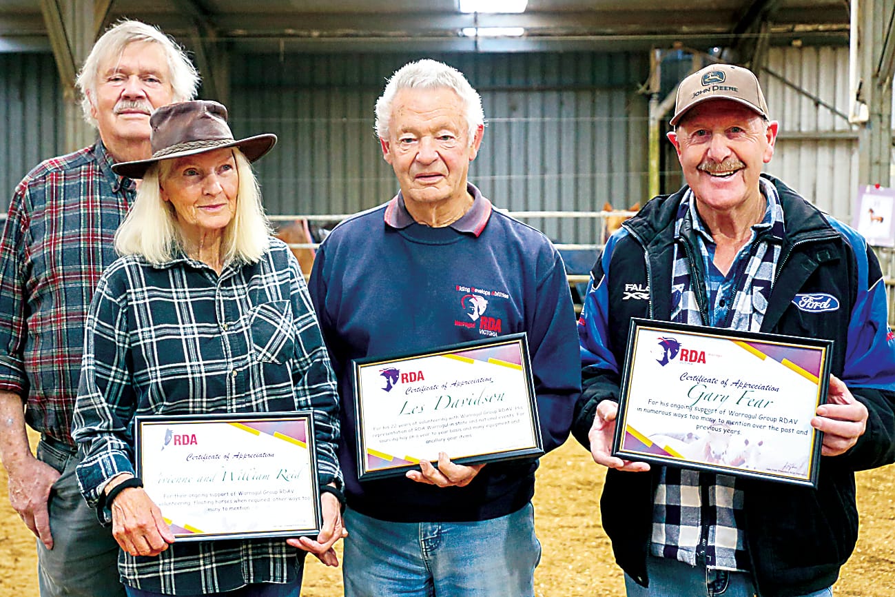 Riding volunteers thanked for service