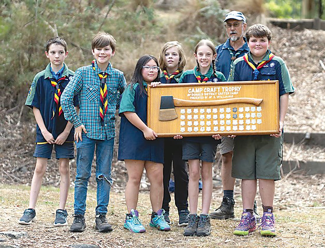 Local patrol takes out scouting trophy