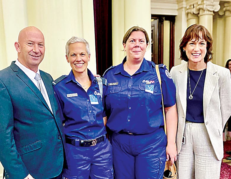 CFA volunteers honoured on International Women's Day