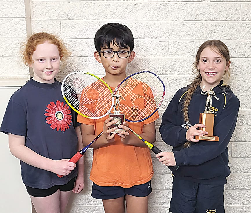 The E grade players were Georgina Fowler, Hrishaan Joshi (runner-up) and Yumi Taylor (winner).