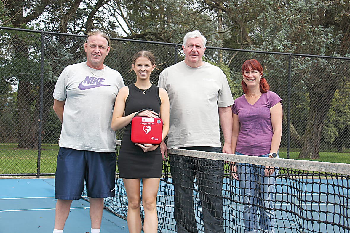 Defibrillator saves Greg's life