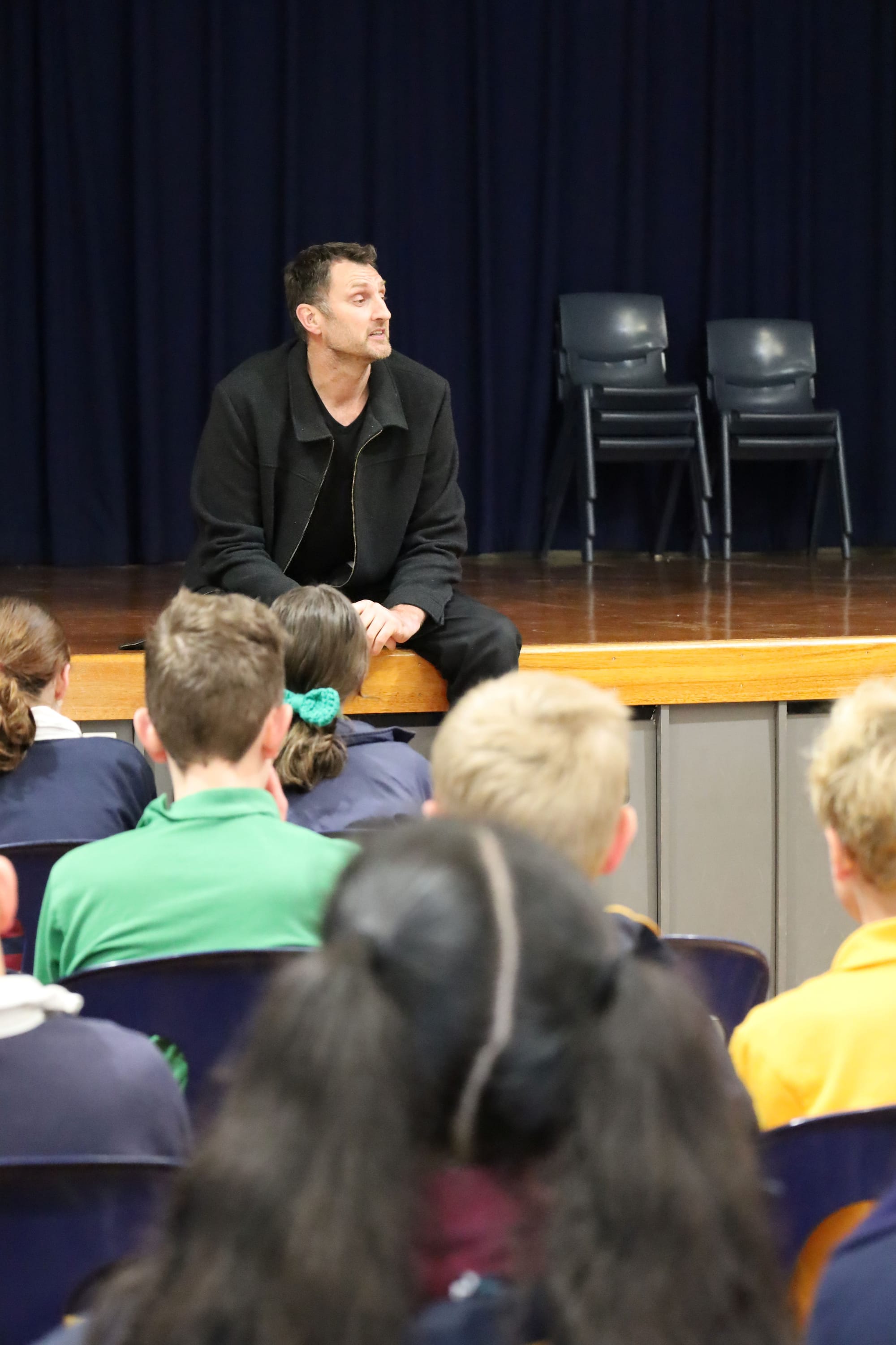 Anstey imparts wisdom