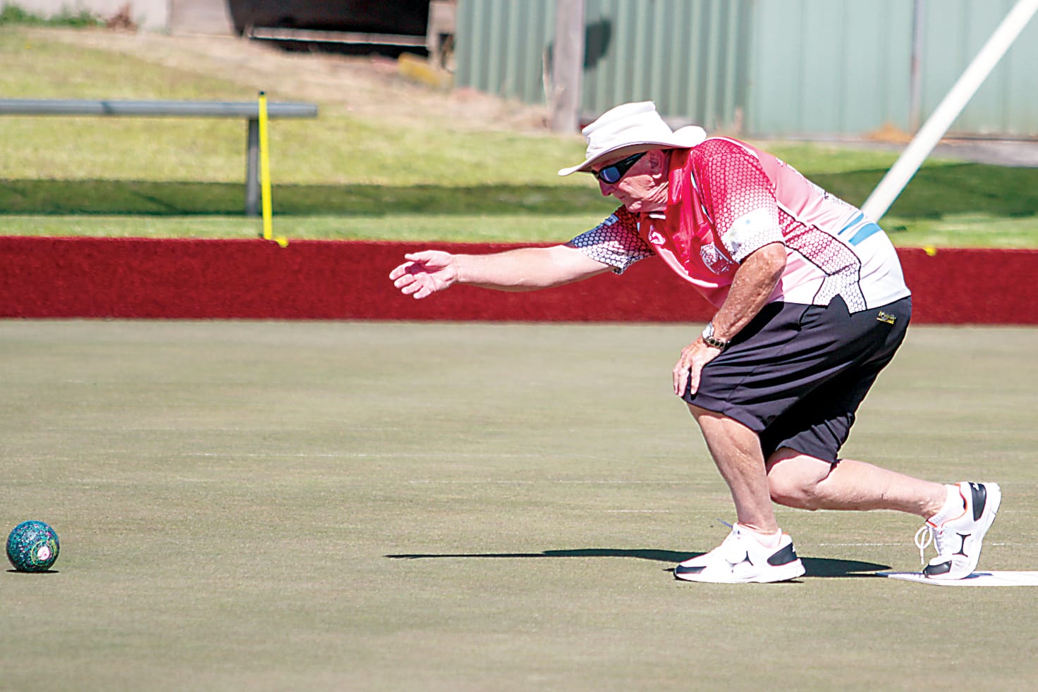 David bowls in semis
