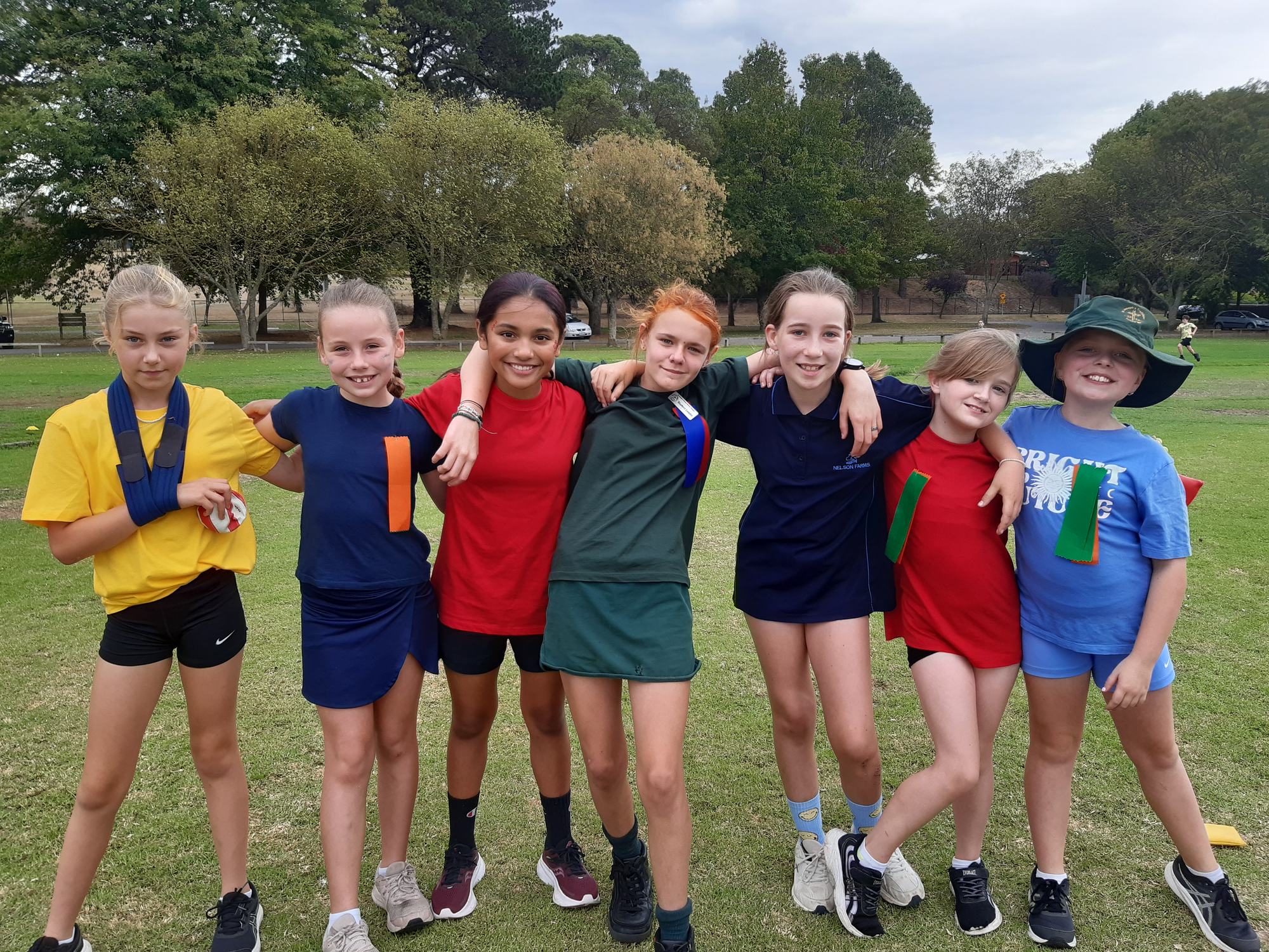 There was plenty of house spirit from Zarah, Lilly, Maycee, Aleyah, Eleanor, Matilda and Pippa.