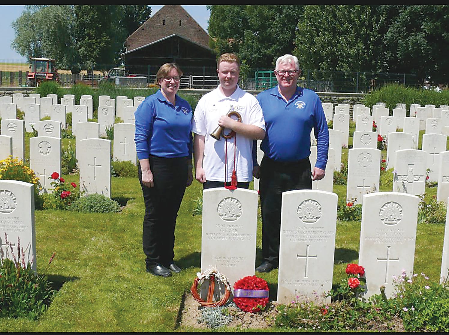 New chapter in war bugle story