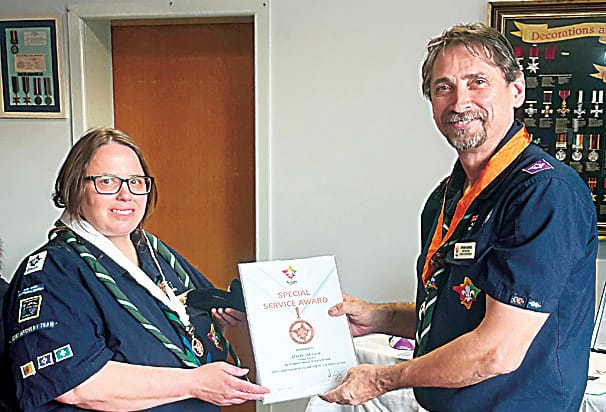 Scouts celebrate end of year achievements
