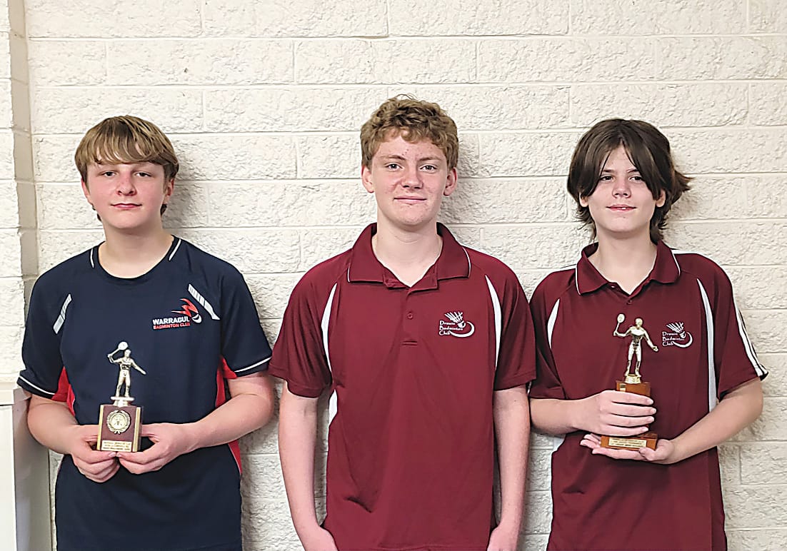 The C1 boys were Aiden Ploeg, Jayden Fruend (runner-up) and Jack Grange (winner).