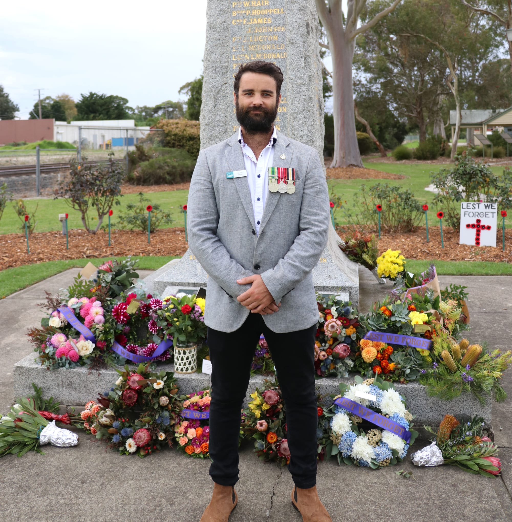 Longwarry service well attended