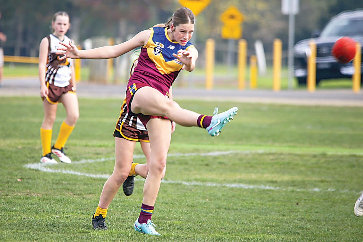 West Gippsland Junior Football - Junior Girls U14s - Dusties v Warranor Gold - May 4, 2025