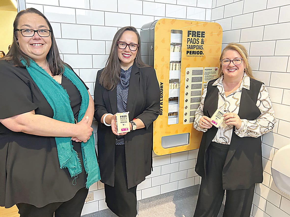 Dignity for women in community spaces