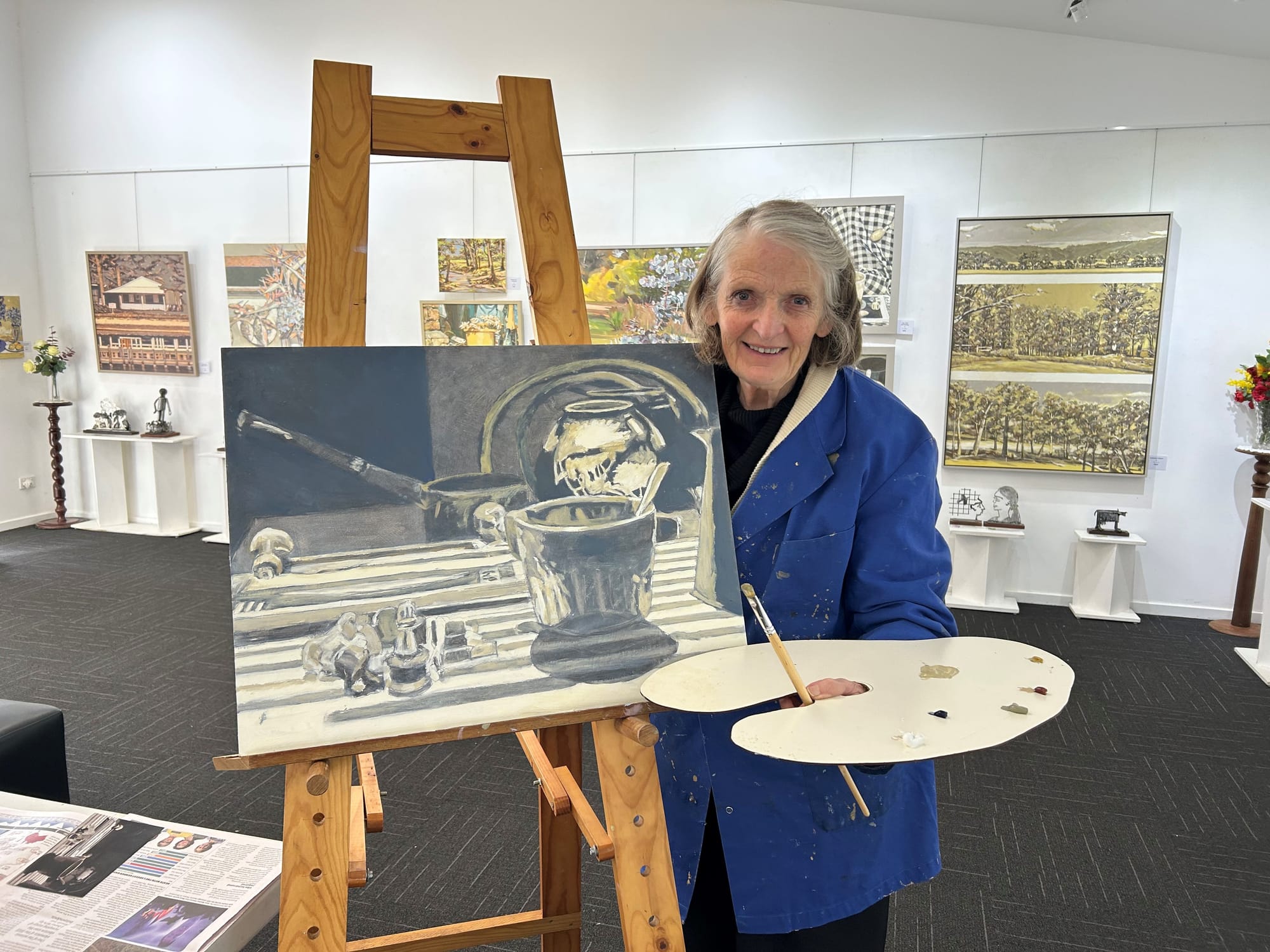 Sue paints to elevate the everyday