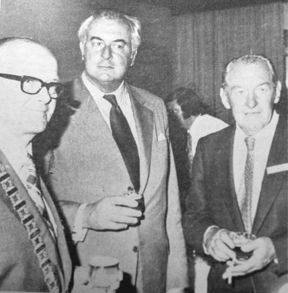 Snapshot of the past: Gough Whitlam visits