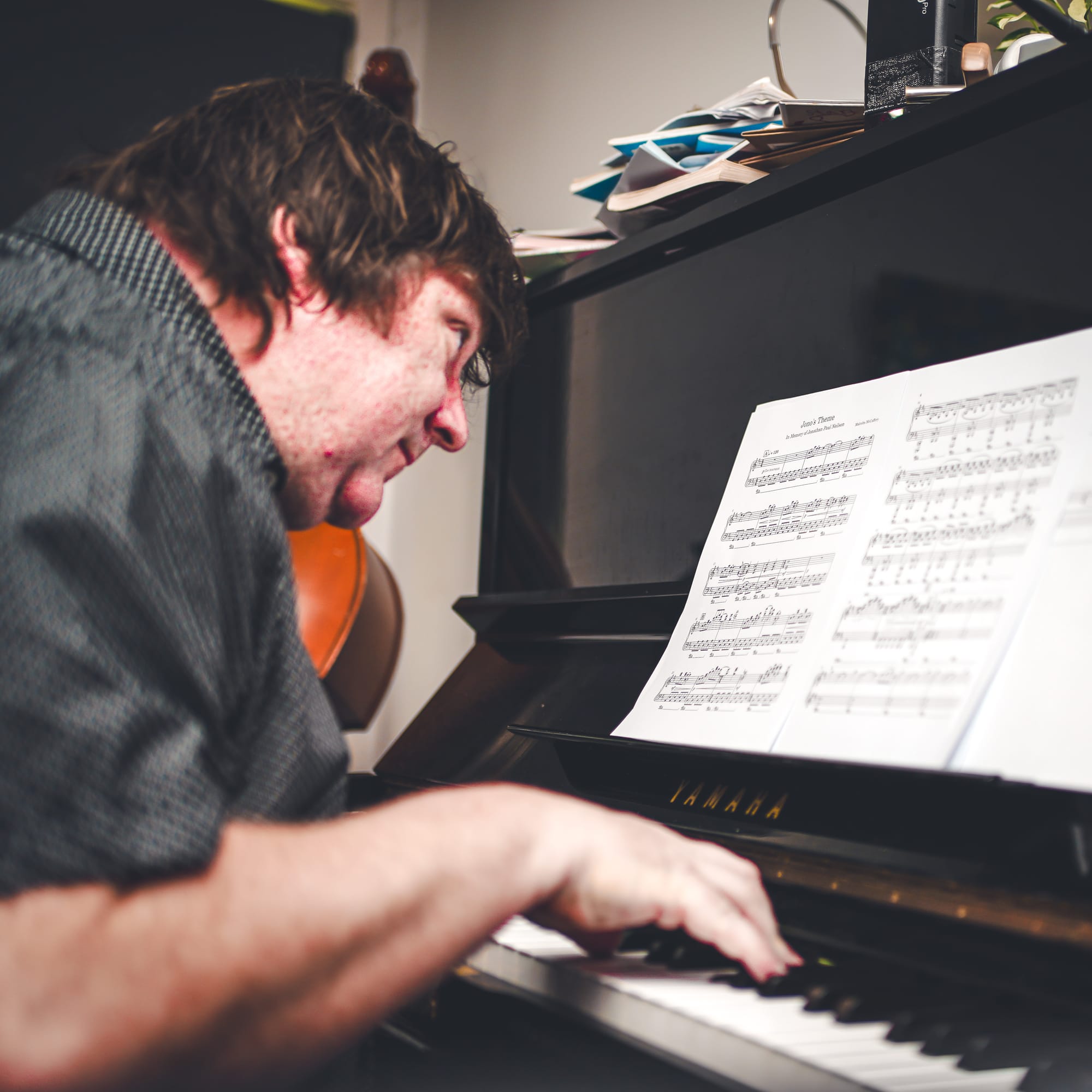 Composer Malcolm McCaffery said he began working on 