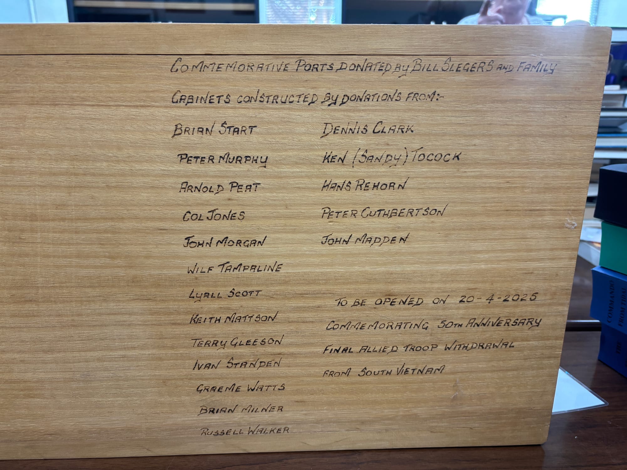 Longwarry Anzac service next Sunday