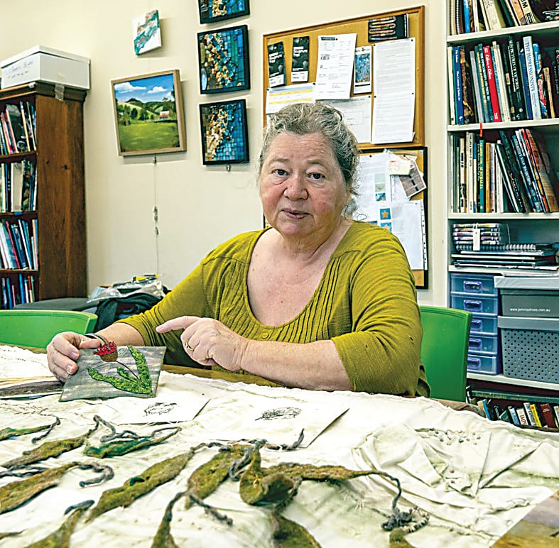 Fibre artists bring textiles to life