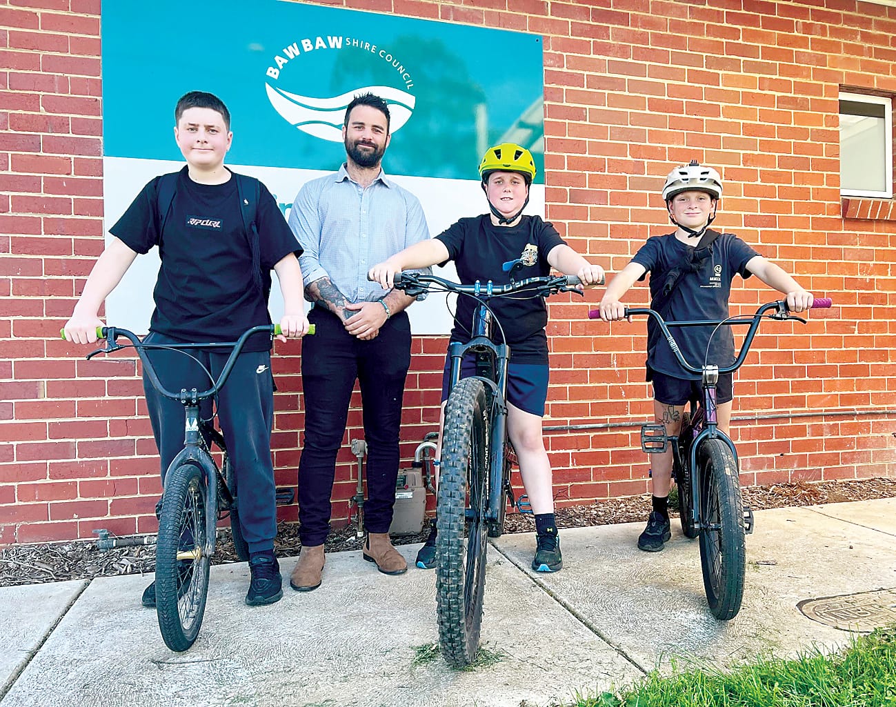 Youth have say on mountain bike track in Drouin