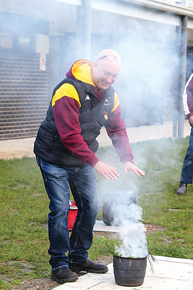 Drouin Dragons President Jason Beer