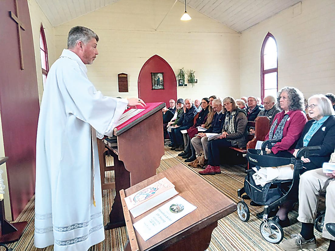 Church community gives thanks for 150 years