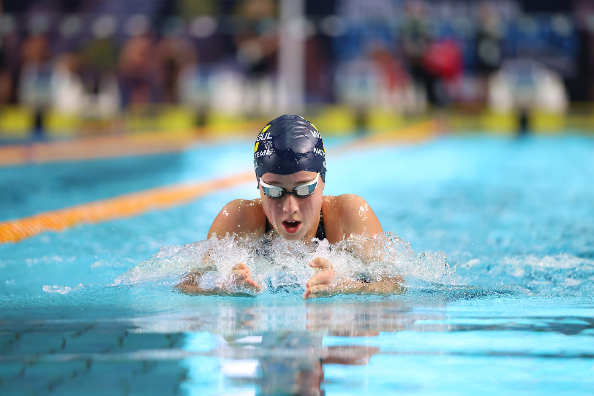 Swimming on the national stage