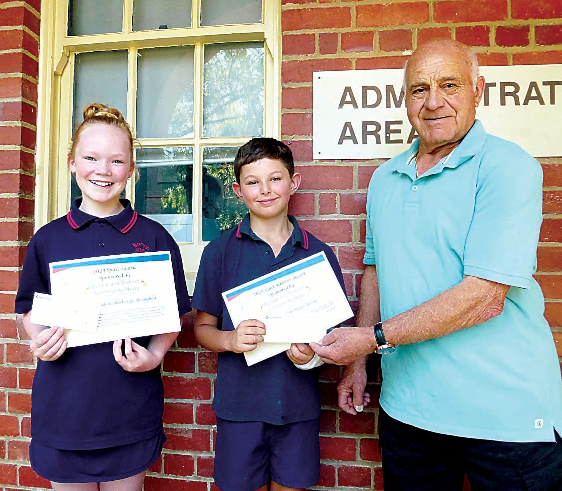 Bunyip newsletter sponsors four local student awards