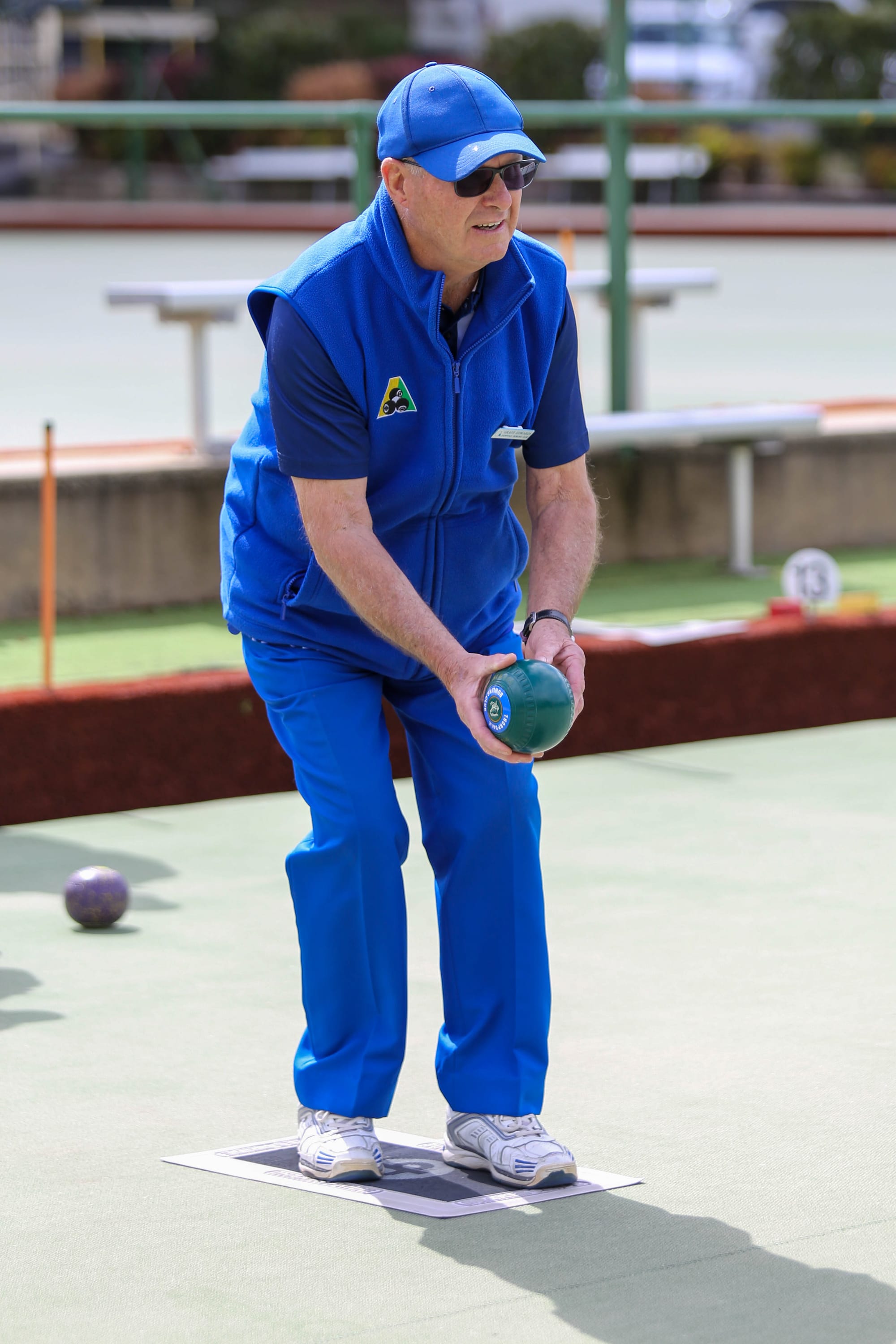 Thorpdale bowler Grady Edwards prepares to bowl in the Barry Shield on Saturday. Grady helped his team to a third place finish in the pre-season competition.