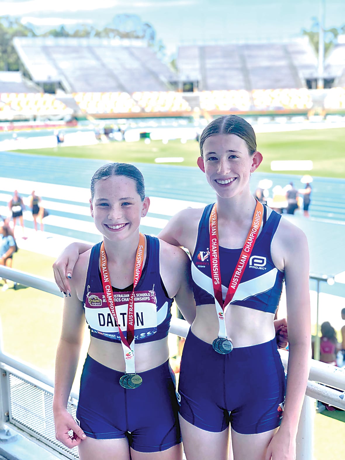 Local athletes star in Brisbane