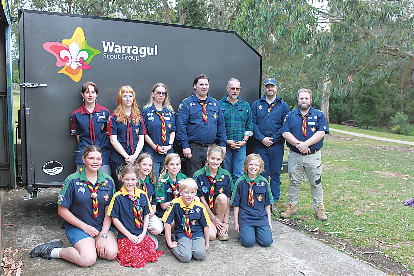 Scouts hit trail with new trailer