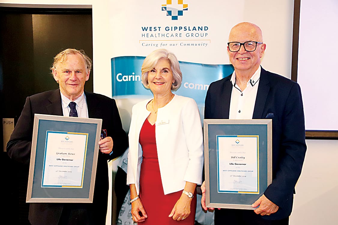 Graham and Bill named life governors