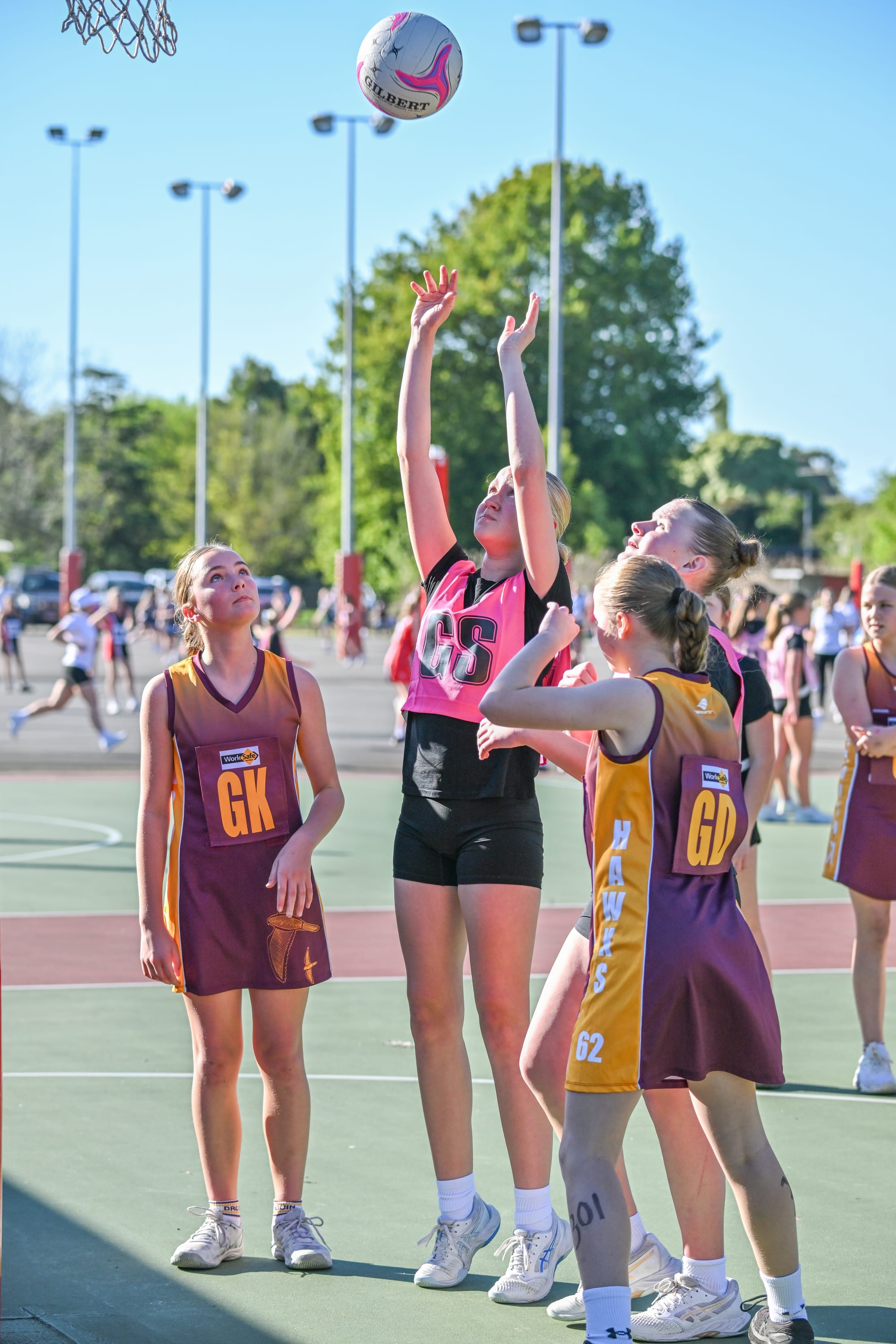 Monday Night Netball: Under 13s mixed - Berry Blitz vs Drouin Hawks, October 13, 2025